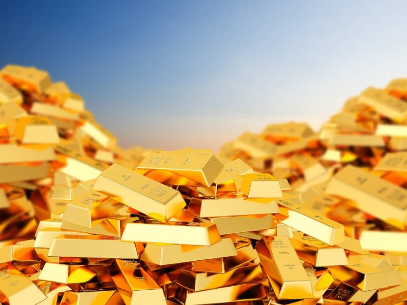 Gold bars