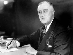 Franklin Roosevelt (años de gobierno, 1933-1945)