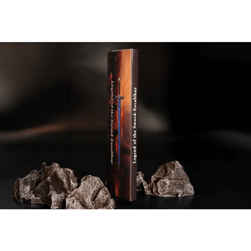 Серебряная монета Камеруна Экскалибур 2025 позолота 2 oz Коллекционные монеты