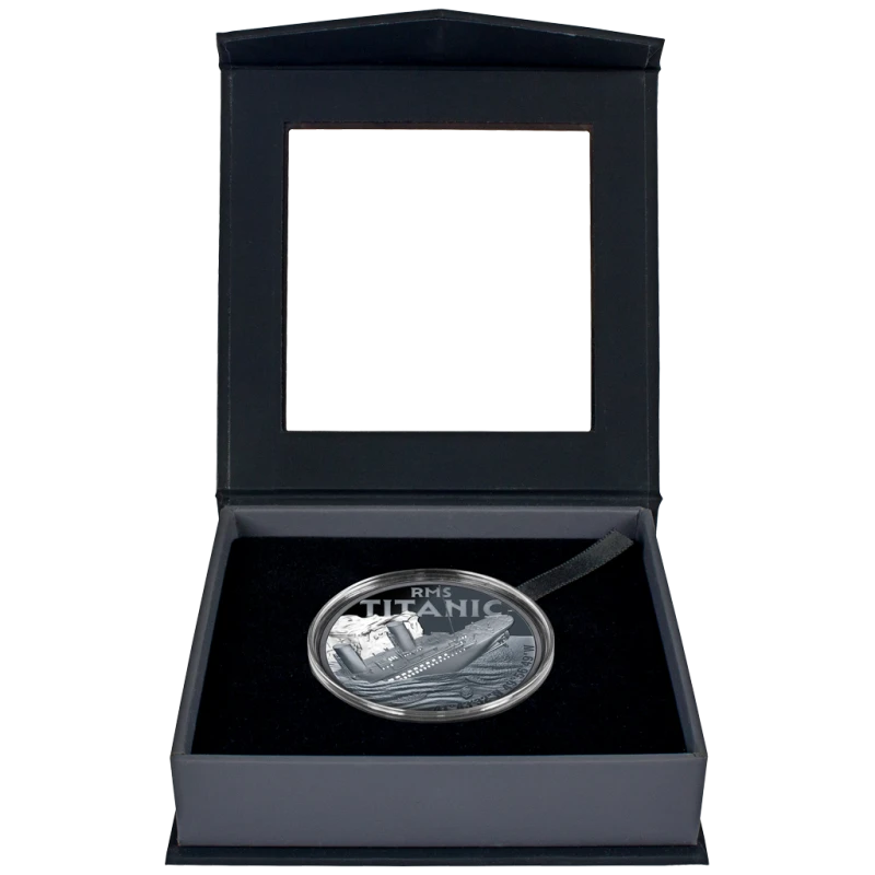 Серебряная монета Ниуэ Титаник 2025 Proof цвет 1 oz Коллекционные монеты