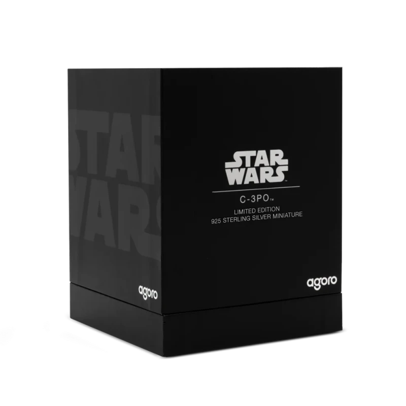 Золотая монета Великобритании C-3PO 2025 Proof 150 г Коллекционные монеты