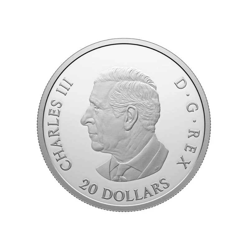 Серебряная монета Канады Иволга Балтимора 2025 Proof цвет 31,38 г Коллекционные монеты