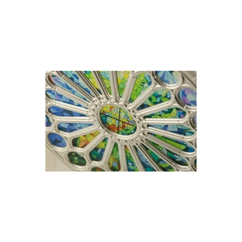 Серебряная монета Островов Питкэрн Окно Саграда Фамилия 2025 цвет 140,0 г Коллекционные монеты