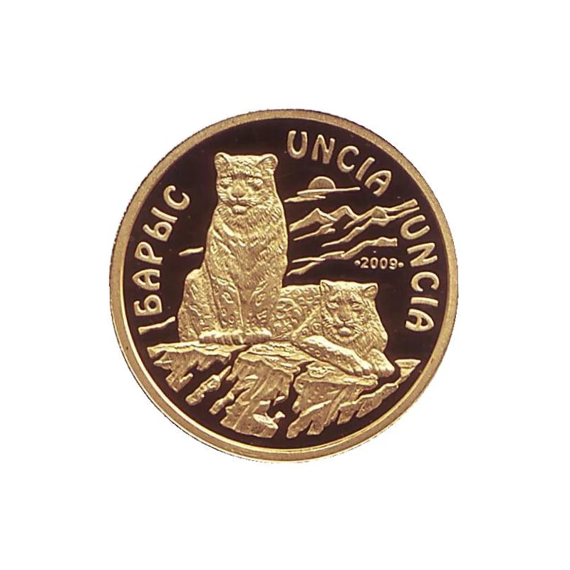 Золотая монета Казахстана Барс 2009 Proof 1 oz Коллекционные монеты