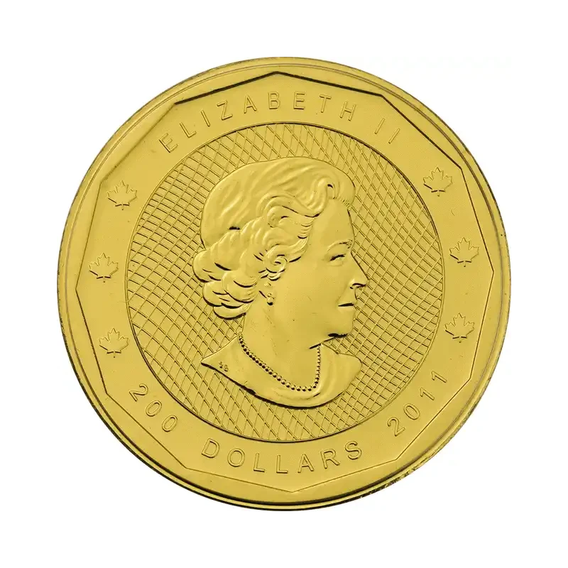 Золотая монета Канады Конная полиция 2011 1 oz Коллекционные монеты