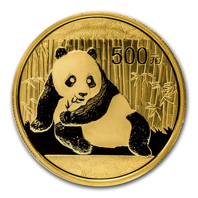 Золотая монета Китая Панда 2015 1 oz Коллекционные монеты