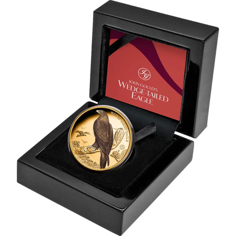 Золотая монета Ниуэ Клинохвостый орел 2025 Proof 1 oz Коллекционные монеты