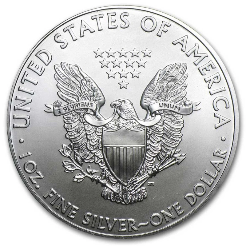 Серебряная монета США Американский орел 1 oz Инвестиционные монеты