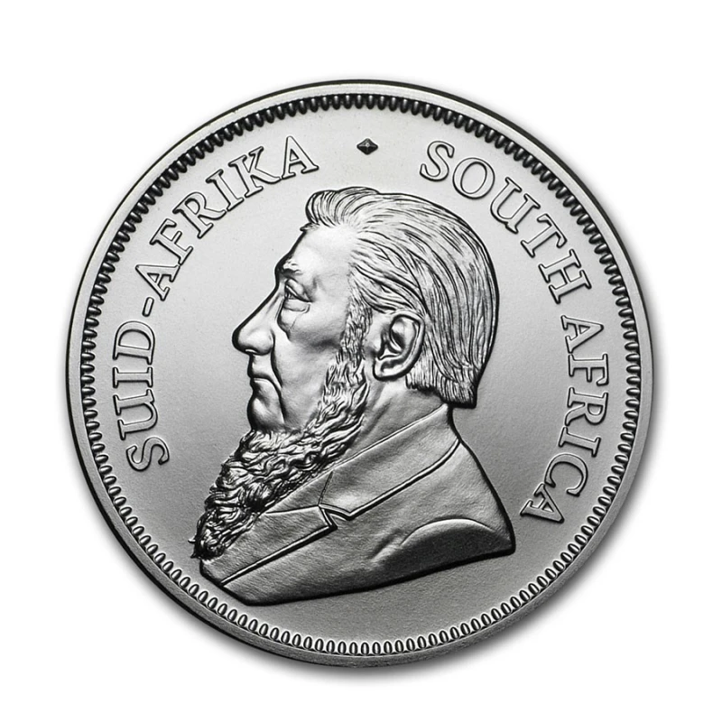 Серебряная монета ЮАР Крюгерранд 1 oz Инвестиционные монеты