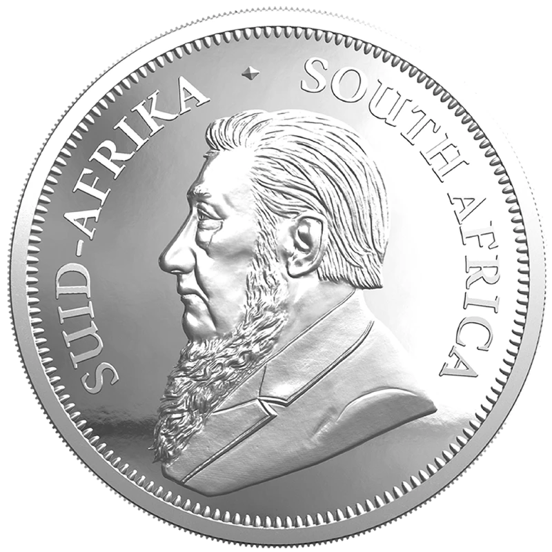 Серебряные монеты ЮАР Лев и Крюгерранд 2025 Proof набор 2 oz Коллекционные монеты