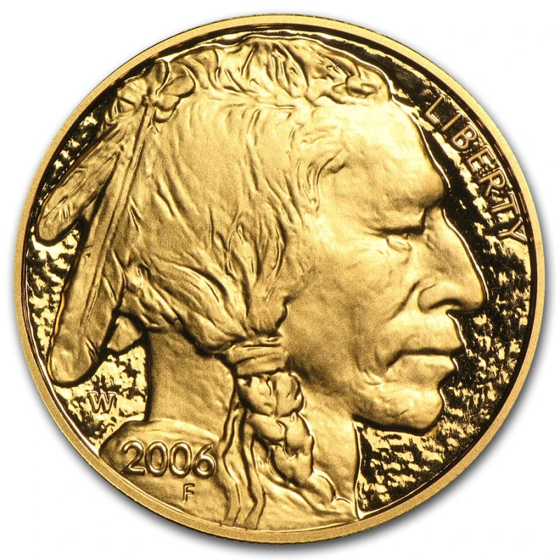 Золотая монета США Буффало 2006 Proof 1 oz Инвестиционные монеты