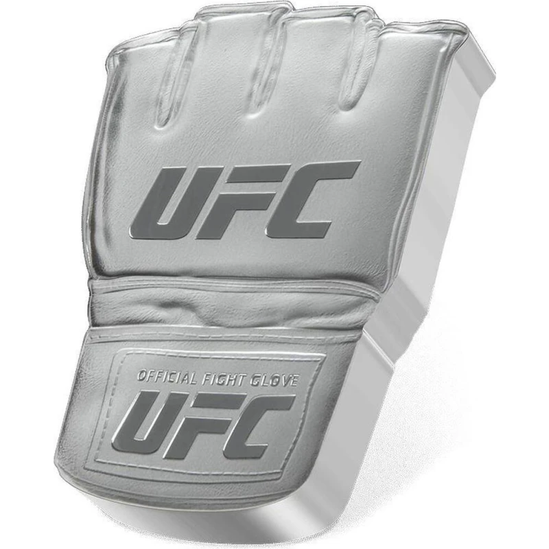 Серебряная монета Ниуэ Перчатка UFC 2024 Proof 3 oz Коллекционные монеты