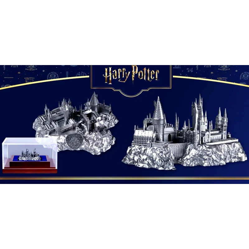 Серебряная монета Самоа Замок Хогвартс 2025 5 oz Коллекционные монеты