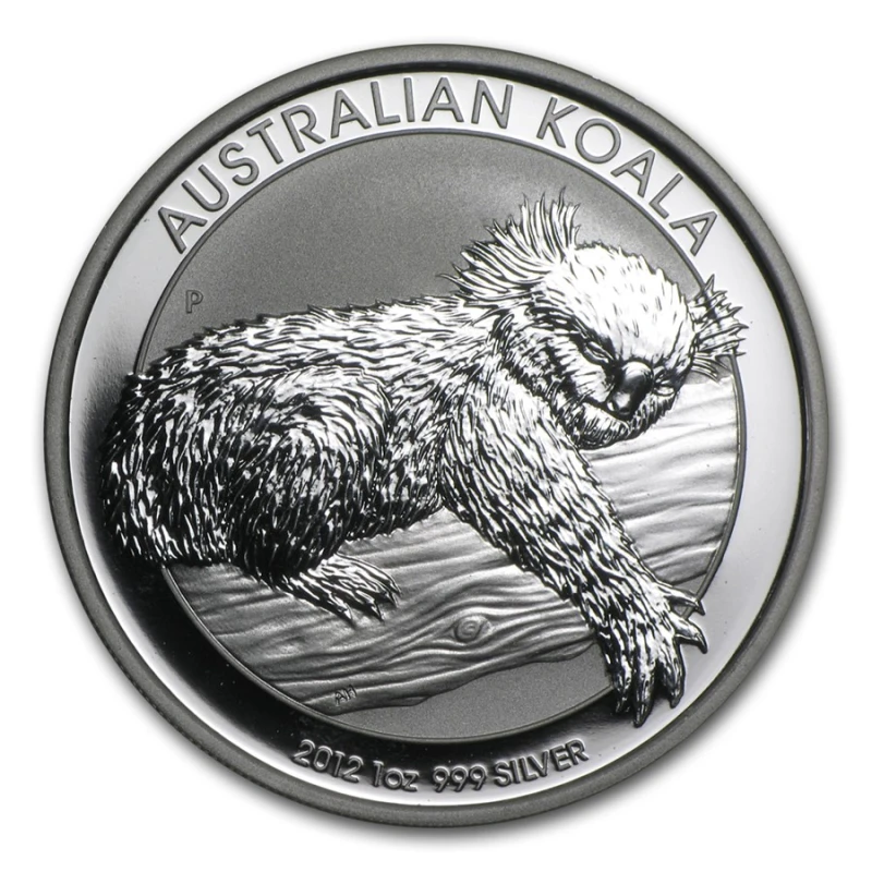 Серебряная монета Австралии Коала 2012 1 oz Коллекционные монеты