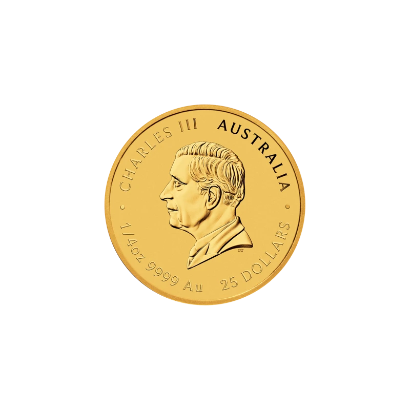 Золотая монета Австралии Год Лошади 2026 1/4 oz Коллекционные монеты