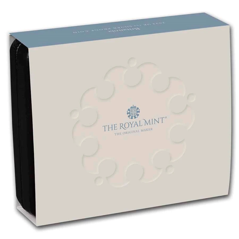 Серебряная монета Великобритании Британия 2023 Proof 1 oz Коллекционные монеты