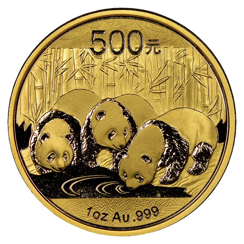 Золотая монета Китая Панда 2013 1 oz Коллекционные монеты