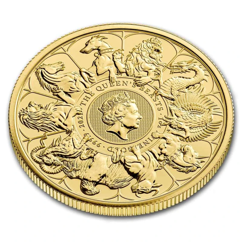 Золотая монета Великобритании Completer 2021 1 oz Инвестиционные монеты