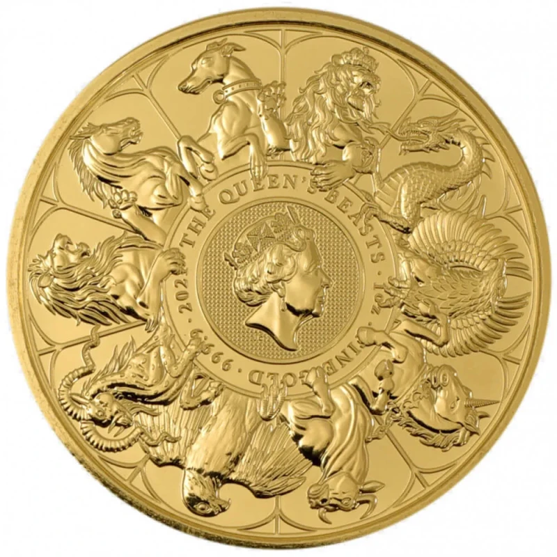 Золотая монета Великобритании Completer 2021 1 oz Инвестиционные монеты