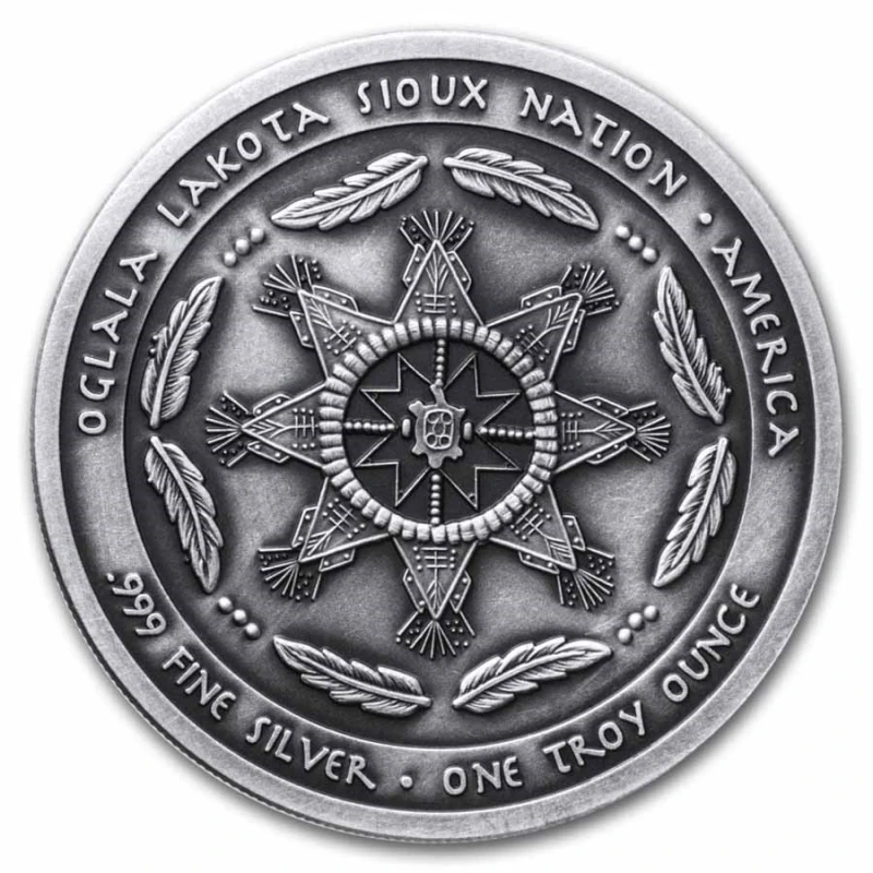 Серебряная монета США Дух стрекозы 2025 1 oz Коллекционные монеты