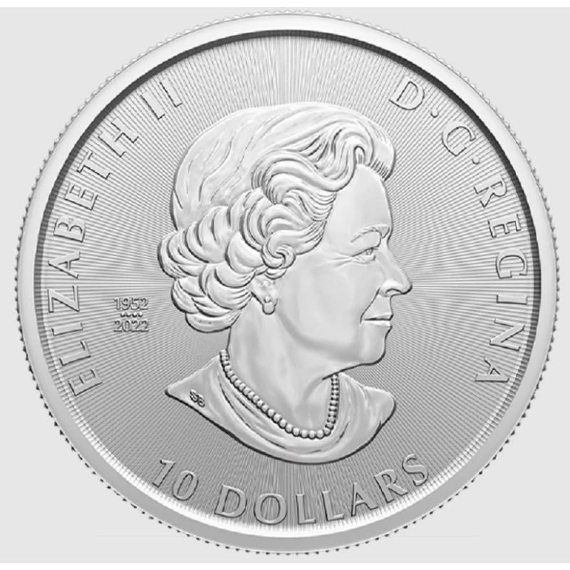 Серебряная монета Канады Саблезубый тигр 2023 2 oz Коллекционные монеты