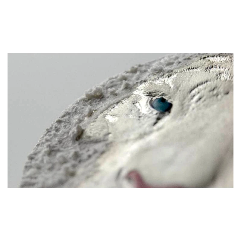 Серебряная монета Ниуэ Белый тигр 2022 3 oz Коллекционные монеты