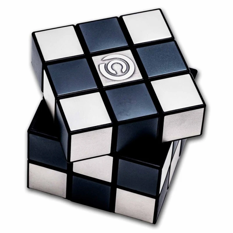 Серебряная монета Ниуэ Кубик Рубика 2024 2 oz Коллекционные монеты