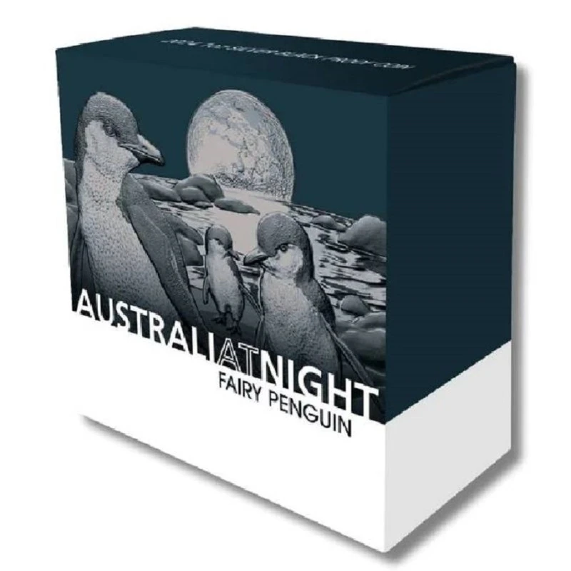 Серебряная монета Ниуэ Пингвин 2024 Proof 1 oz Коллекционные монеты