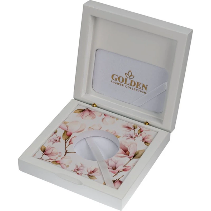 Серебряная монета Самоа Магнолия 2025 Proof позолота 1 oz Коллекционные монеты