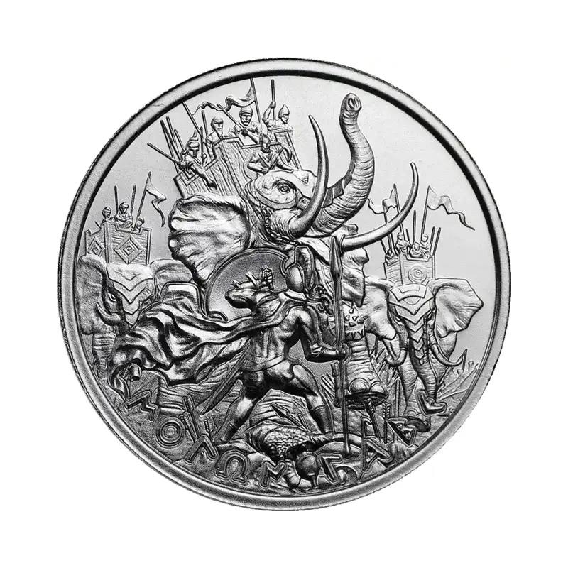 Серебряная монета США Молон Лабе 1 oz Коллекционные монеты