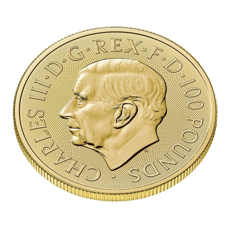 Золотая монета Великобритании Лох-Несское чудовище 2026 1 oz Инвестиционные монеты