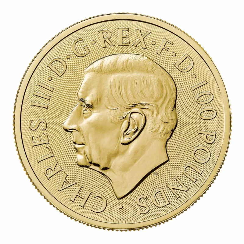 Золотая монета Великобритании Лох-Несское чудовище 2026 1 oz Инвестиционные монеты