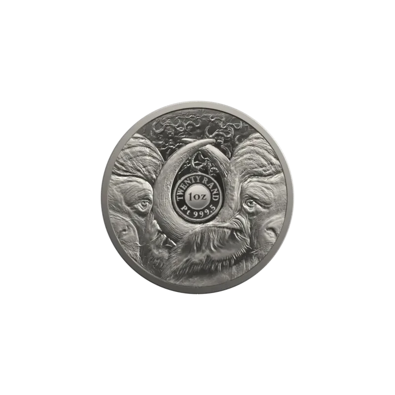 Платиновая монета ЮАР Буйвол 2023 Proof 1 oz Коллекционные монеты