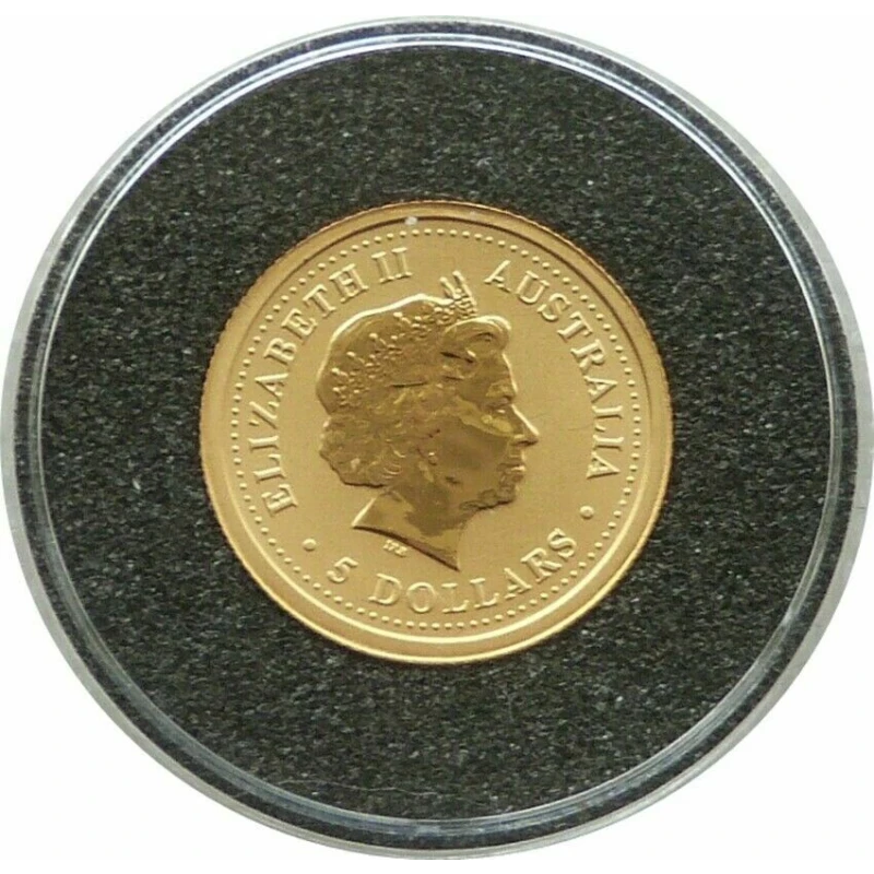Золотая монета Австралии Кенгуру 2003 1/20 oz Инвестиционные монеты