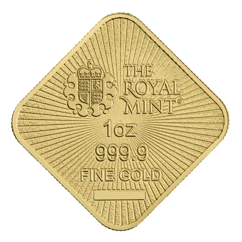Золотой слиток Великобритании Британия и Свобода 1 oz Инвестиционные слитки