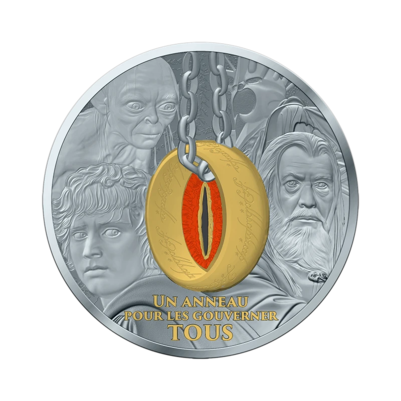 Серебряная монета Франции Властелин Колец 2026 Proof 1 oz Коллекционные монеты