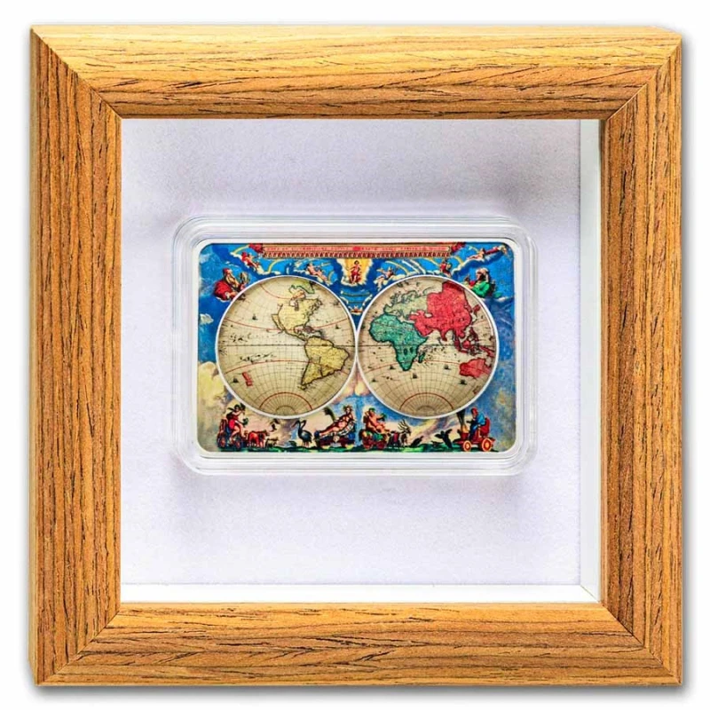 Серебряная монета Камеруна Atlas Maior 2026 Proof 1 oz Коллекционные монеты