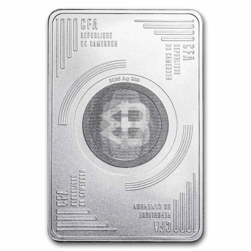 Серебряная монета Камеруна Atlas Maior 2026 Proof 1 oz Коллекционные монеты