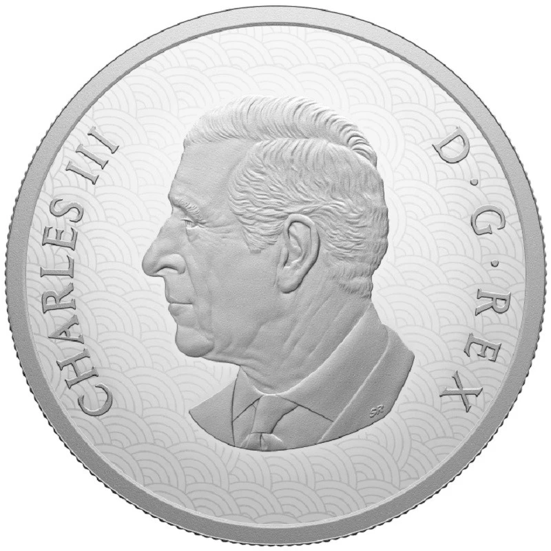 Серебряная монета Канады Год Змеи 2025 Proof 1 oz Коллекционные монеты