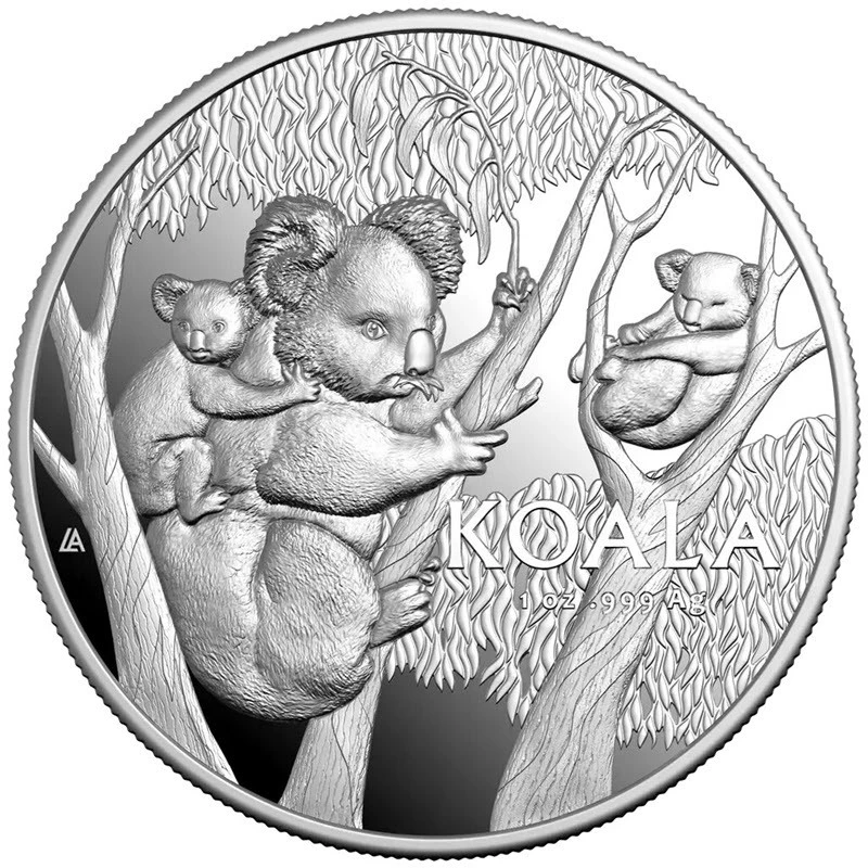 Серебряная монета Австралии Коала 2026 КМД Proof 1 oz Коллекционные монеты