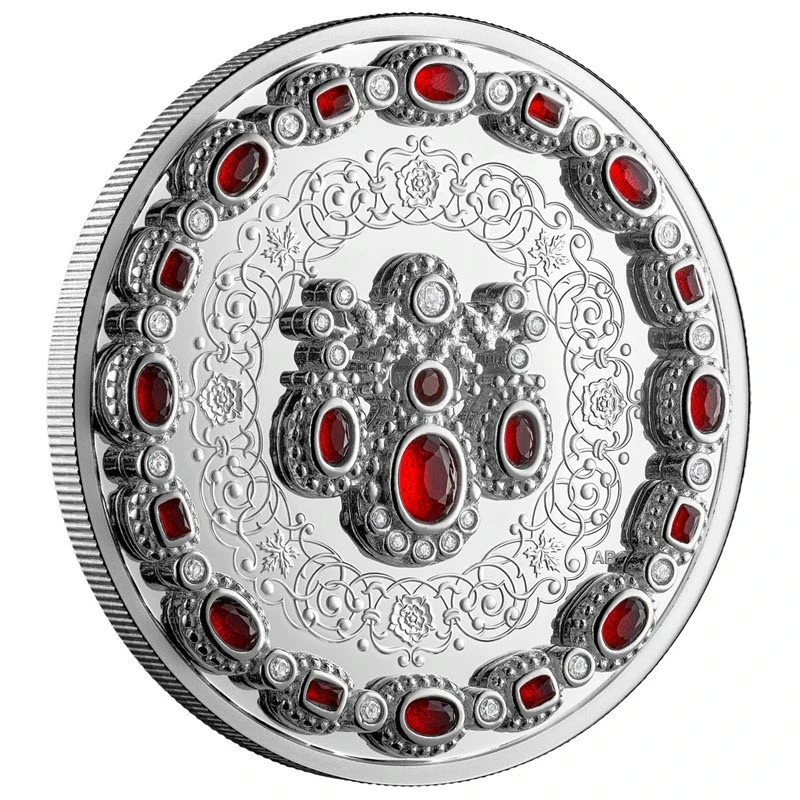 Серебряная монета Канады Королевские драгоценности 2026 Proof 1 oz Коллекционные монеты