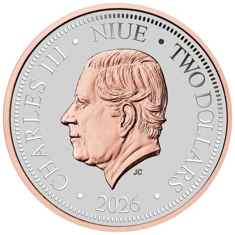 Серебряная монета Ниуэ Клинохвостый орел 2026 Proof 1 oz Коллекционные монеты