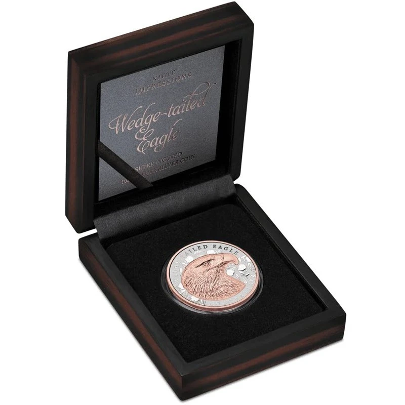 Серебряная монета Ниуэ Клинохвостый орел 2026 Proof 1 oz Коллекционные монеты