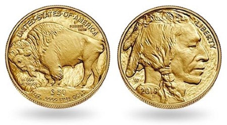 Монета Американский бизон