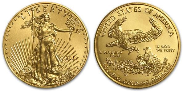Американский Орел - золотая монета