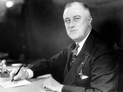 Franklin Roosevelt (roky vlády - 1933-1945)